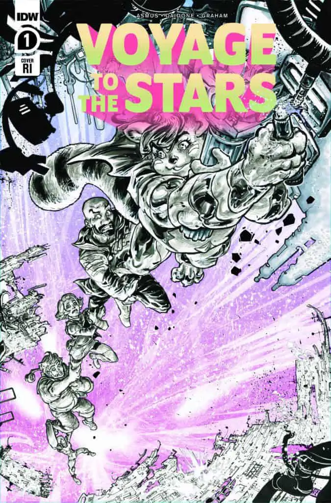 VOYAGE TO THE STARS #1 - Retailer Incentive Cover