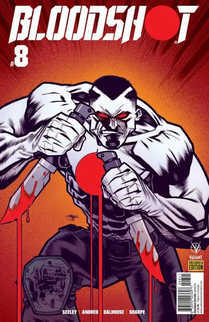 BLOODSHOT (2019) #8 - Pre-Order Variant Cover