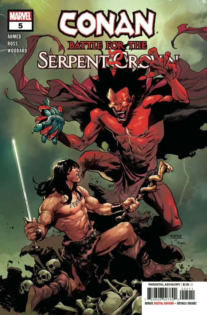 CONAN: Battle for the Serpent Crown #5 - Cover A