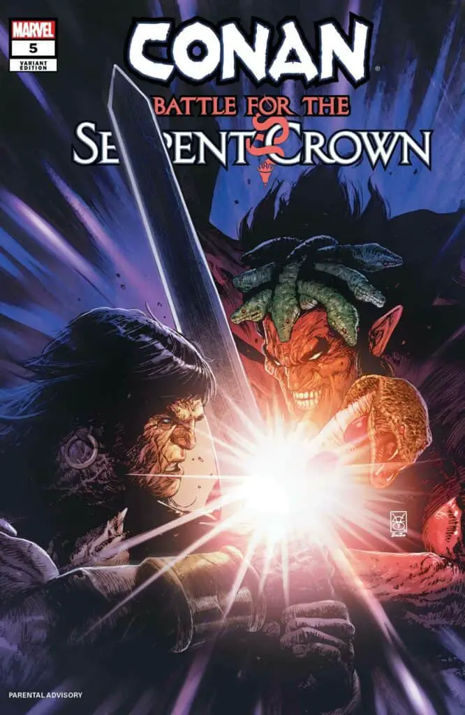 CONAN: Battle for the Serpent Crown #5 - Cover B