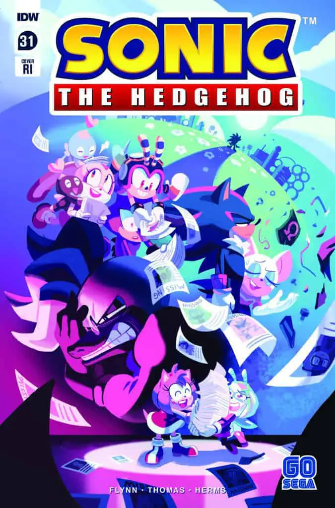 Sonic the Hedgehog #31 - Retailer Incentive Cover