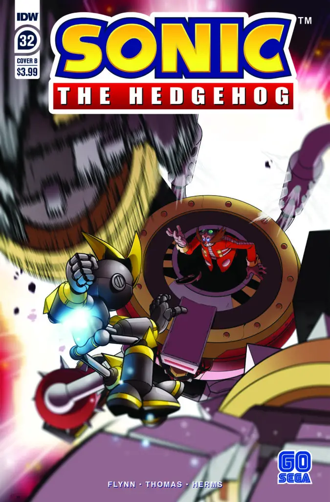 Sonic the Hedgehog #32 - Cover B