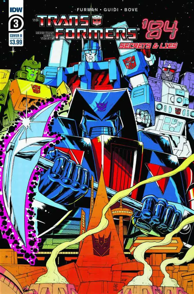 TRANSFORMERS '84: Secrets and Lies #3 - Cover B