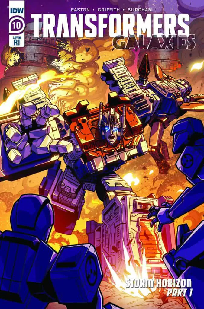 Transformers: Galaxies #10 - Retailer Incentive Cover