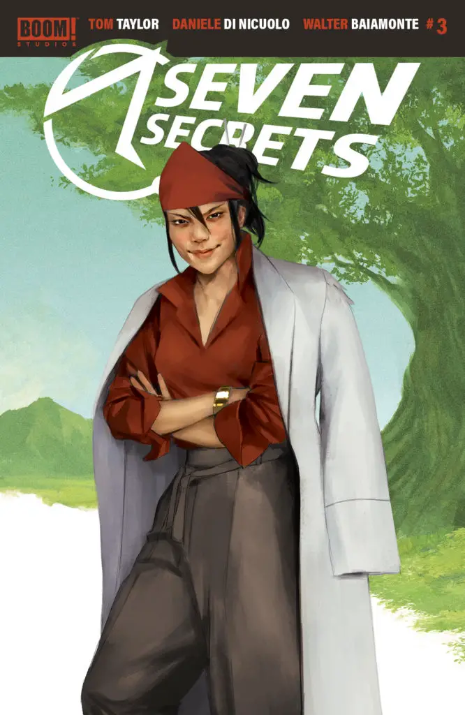 SEVEN SECRETS #3 - Connecting Variant Cover