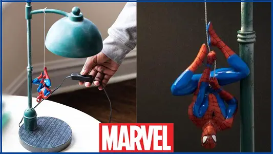 Spider Man Desk Lamp feature