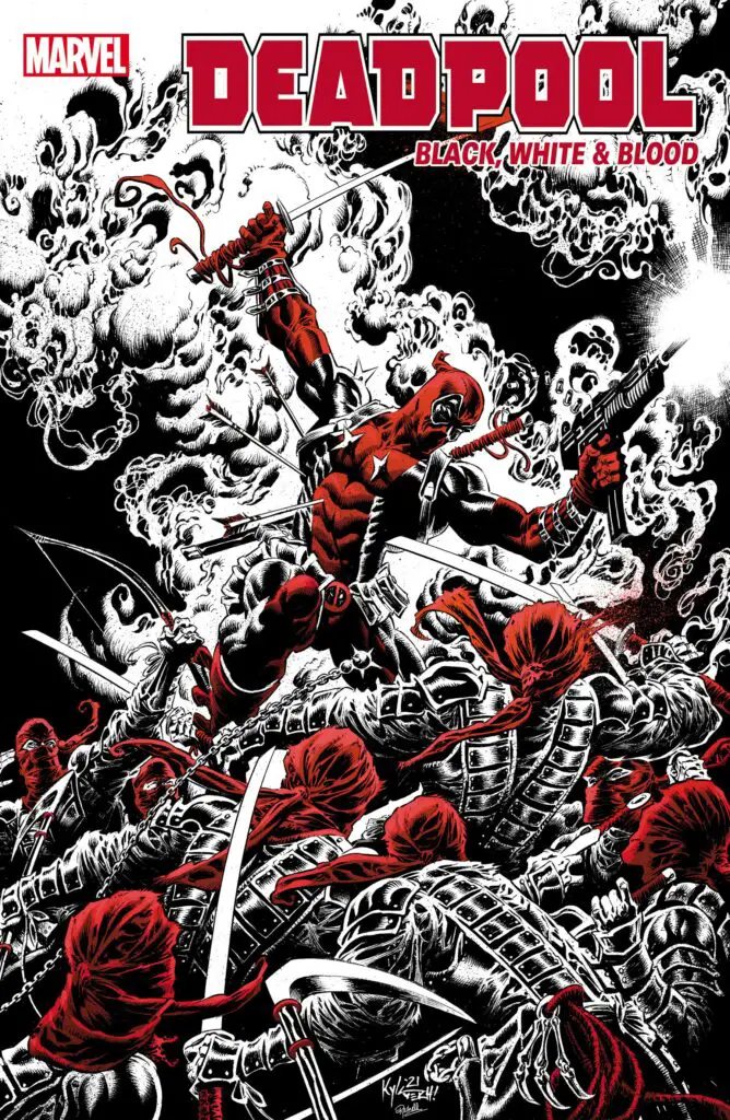 DEADPOOL: Black, White & Blood #1 - Hotz Variant Cover