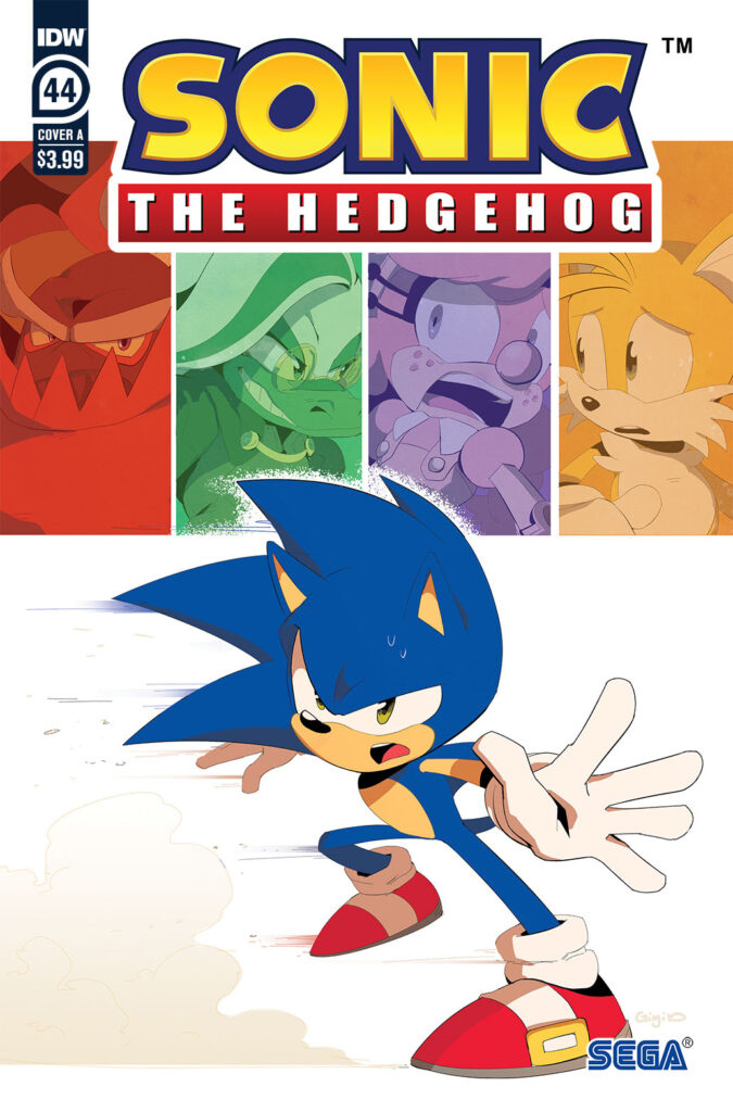 Sonic the Hedgehog #44 - Cover A