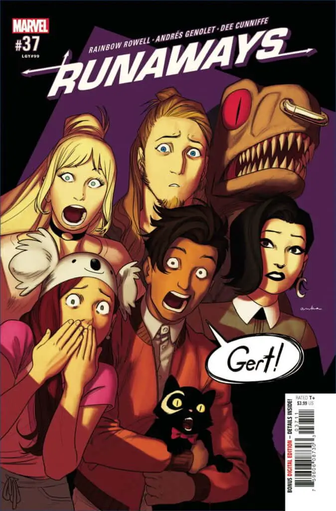 RUNAWAYS #37 cover