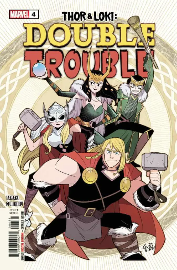 THOR AND LOKI Double Trouble #4 cover