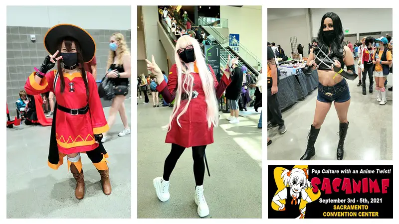 SacAnime Takes Over Downtown  Downtown Convention centre Cosplay