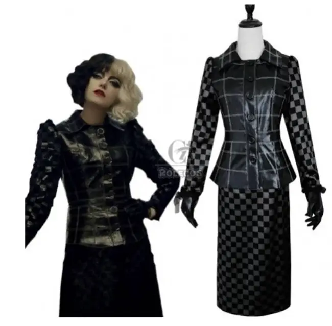 Cruella de Vil Movie Costume Cosplay