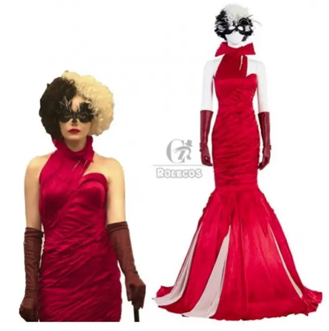 Cruella de Vil Movie Costume Cosplay