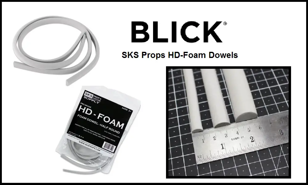 SKS Foam Half Dowels