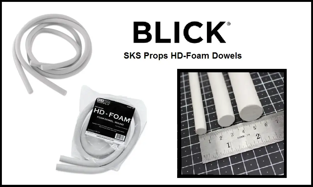 Blick SKS HD Foam dowels round