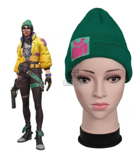 Valorant Killjoy beanie Cosplay Costume 1