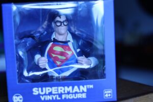 August Giveaway Clark Kent Vinyl Bust