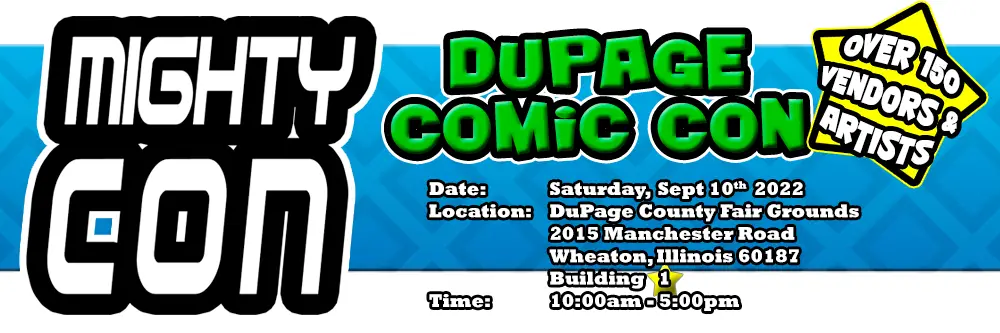 Dupage Mighty Con Banner