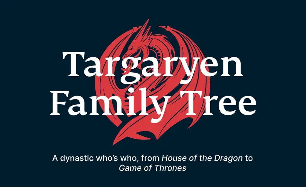 targaryen Family Tree header