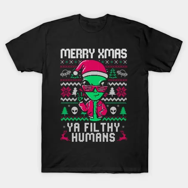 Alien Christmas by eduely