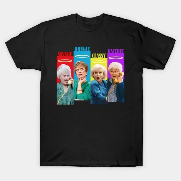 golden girls squad thank you for being a friend by Close The Door Podcast