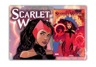 Buy Scarlet Witch #1 Red Blank Variant