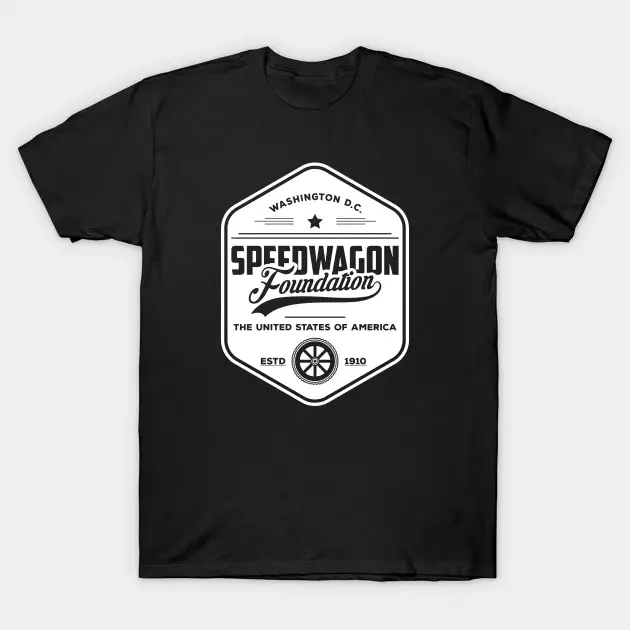 Speedwagon retro shirt by olivia parizeau