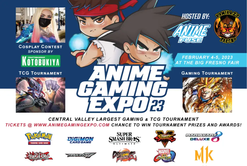 Anime Gaming Expo banner
