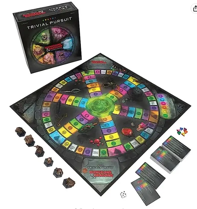 Dnd Trivia Pursuit game