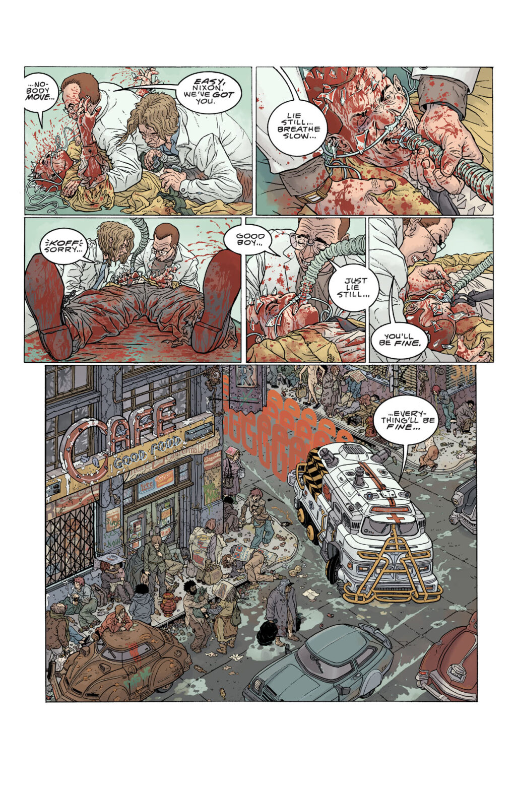 [Review] Dark Horse’s HARD BOILED TPB (Second Edition) – PopCultHQ - Hard Boiled Stories From The Cat Bar