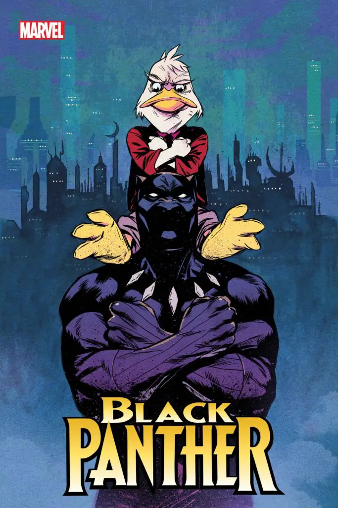 BLACK PANTHER #1 - Howard the Duck Variant Cover