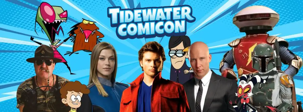 Tidewater Comicon banner 2023