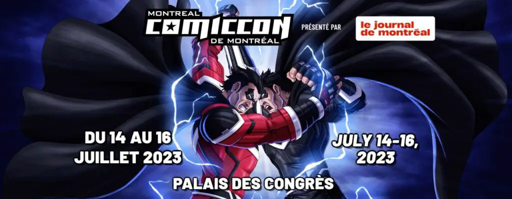 Montreal Comiccon Banner