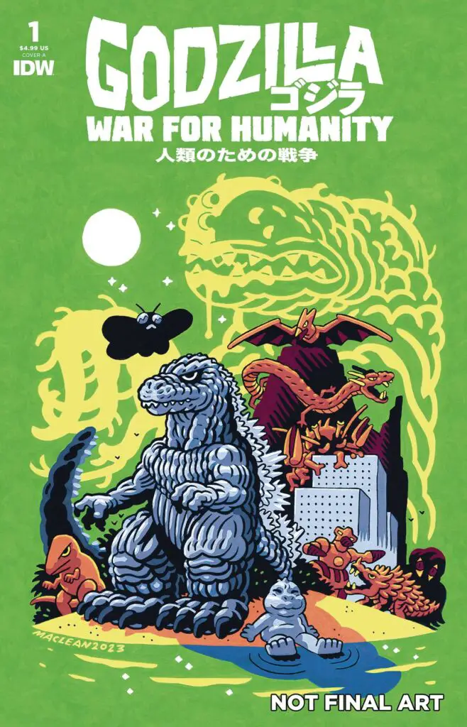 GODZILLA The War for Humanity #1 - Cover A