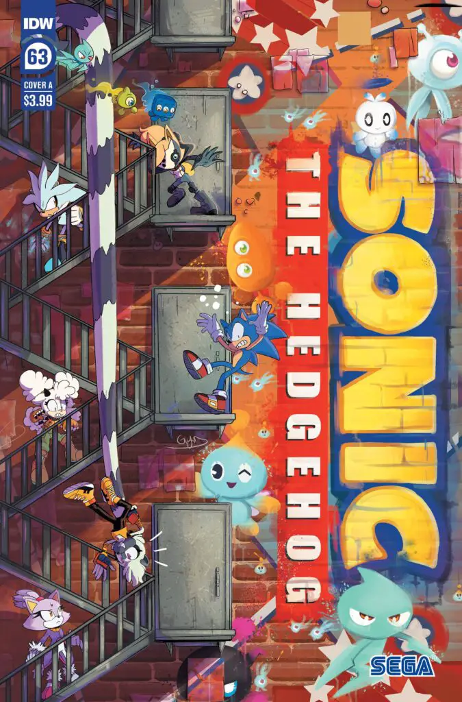 SONIC THE HEDGEHOG #63 - Cover A