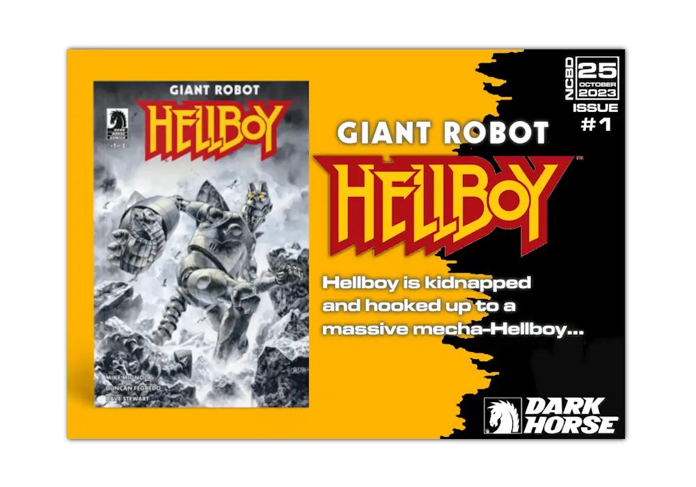 GIANT ROBOT HELLBOY Comic Book Series Announced By Dark Horse