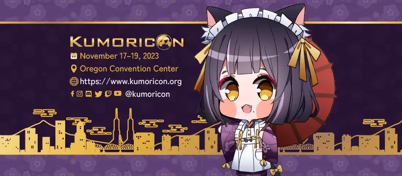 Kumoricon banner