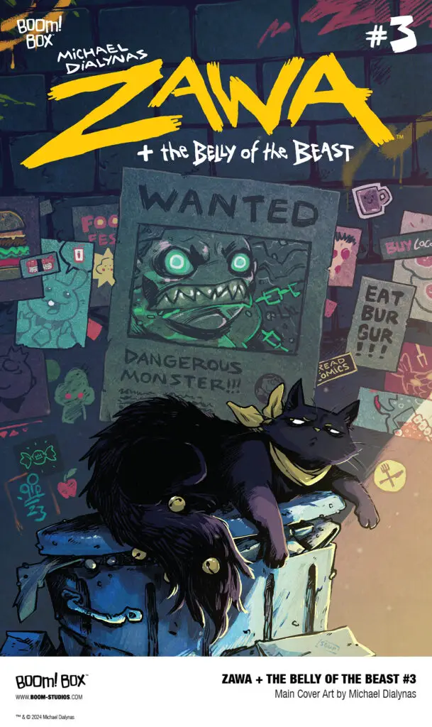 ZAWA + THE BELLY OF THE BEAST #3 - Cover A