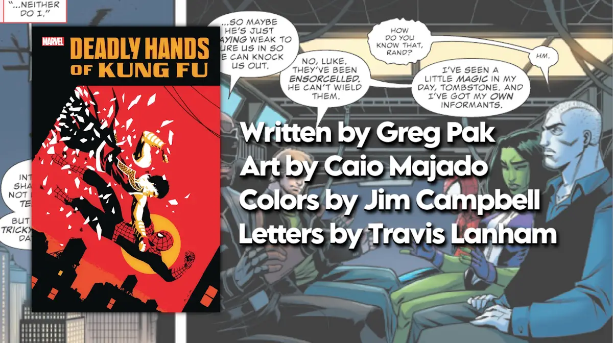 Deadly Hands Of Kung-Fu #1 Preview From Marvel Comics: Shang-Chi