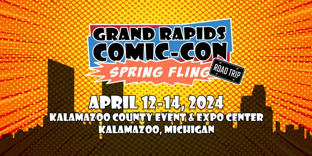 Grand Rapics comic con banner