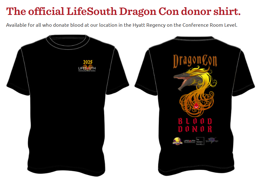 2025 Blood Donor Shirt
