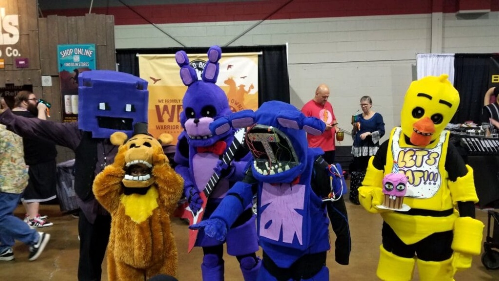 Fan Expo Five Nights at Freddy Group